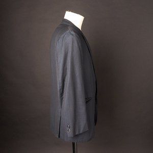 Vintage Hirsch Navy Blue Formal Blazer Suit Coat